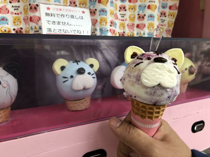 Ice Cream In Japan