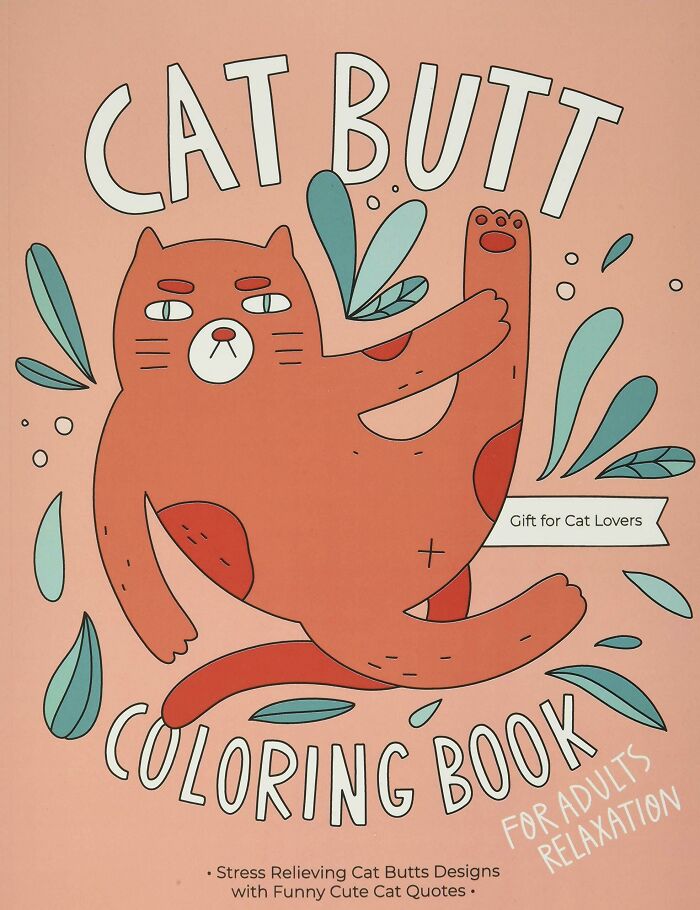 Book cover "Cat B*m Coloring Book"
