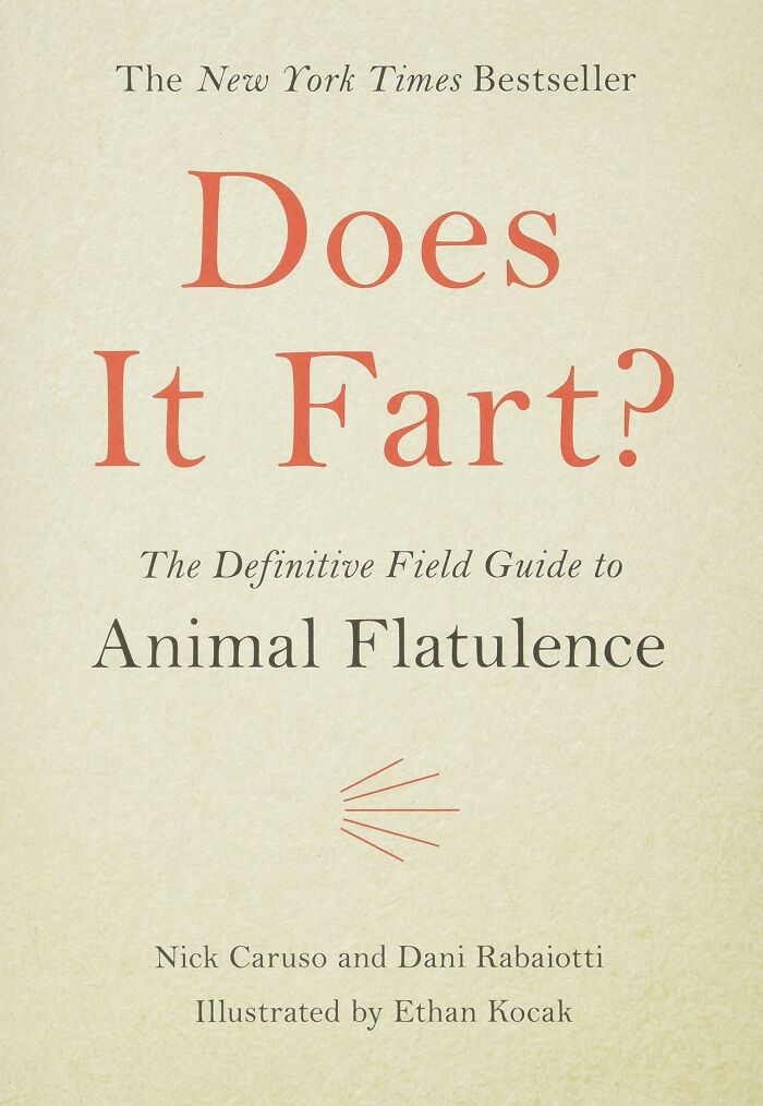 book cover for "Does it fart?"
