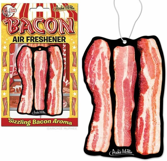 bacon air freshener 