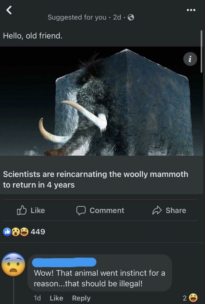 They Went Instinct For A Reason