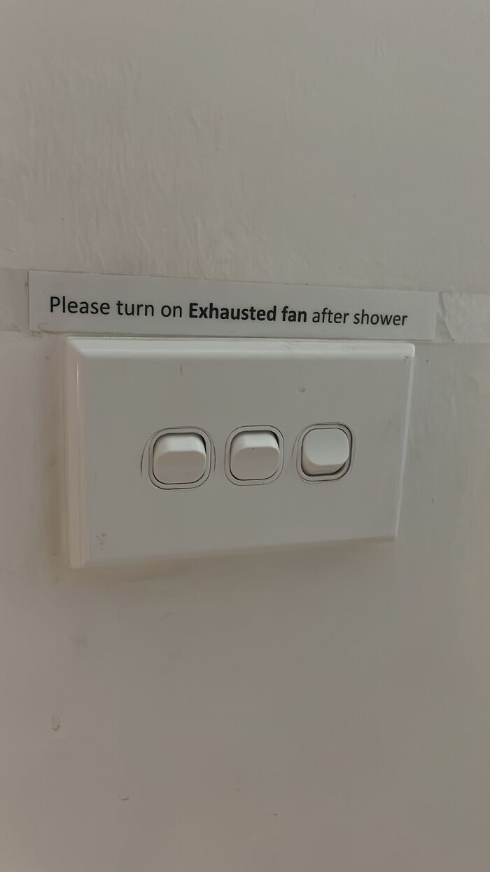 "Exhausted Fan" Must Get Tired Pretty Quickly