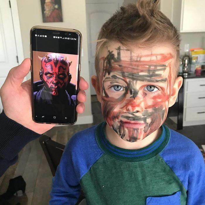 There Was An Attempt To Make A Face Paint