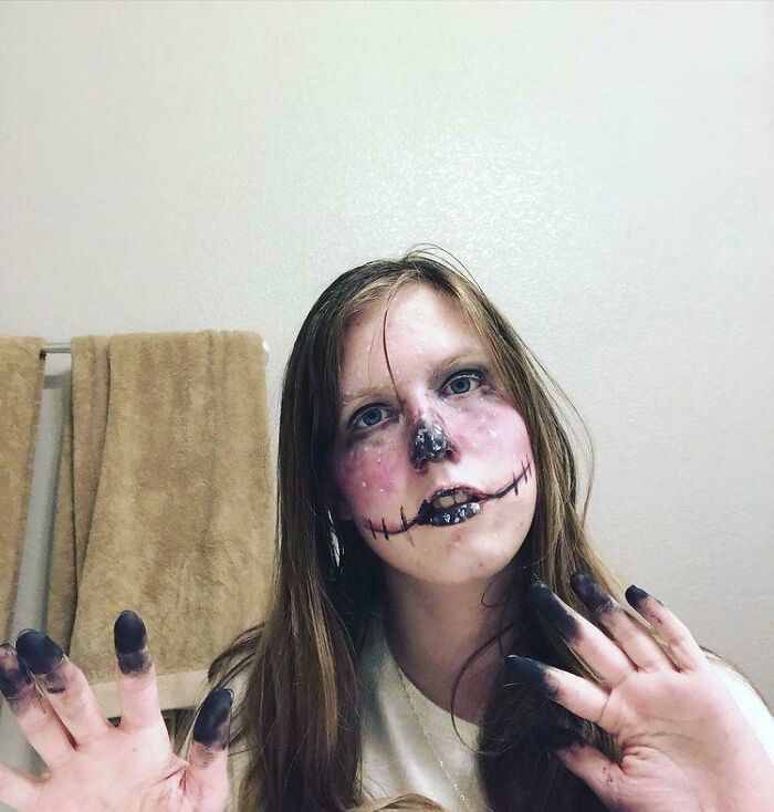 Frostbite, Me, Facepaint