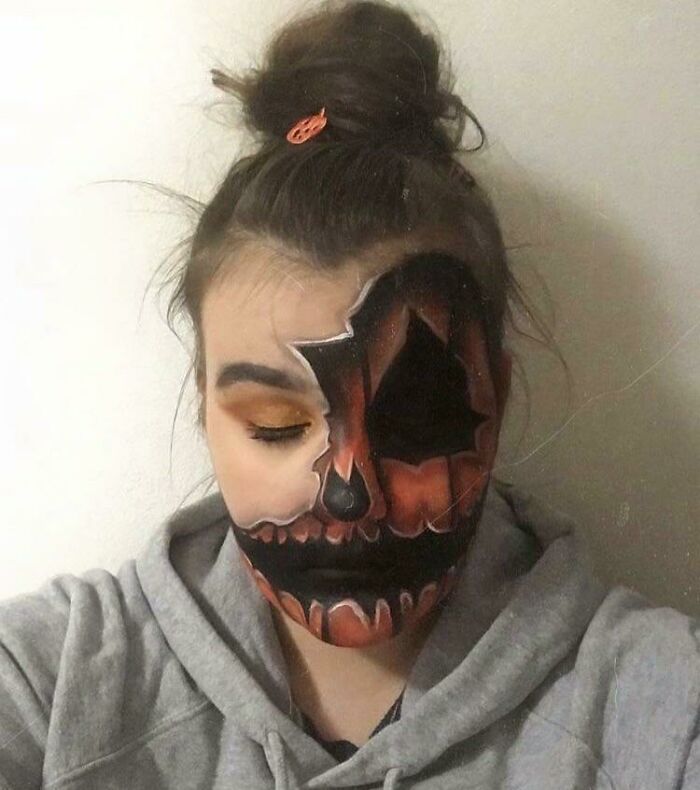 Pumpkin That I Did 2 Years Ago, It’s Not Perfect, But I Think It’s Decent