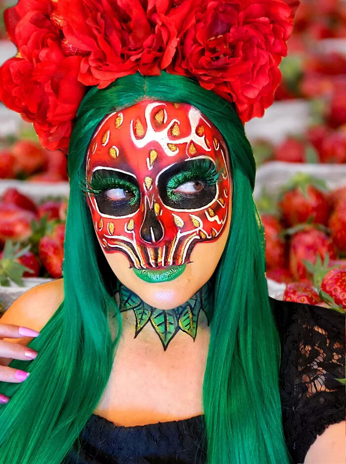 Strawberry Skull