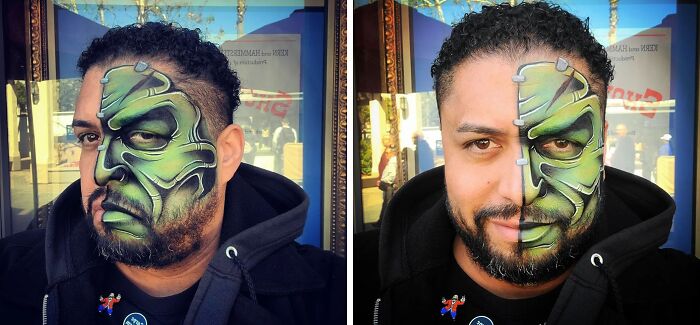 Practicing My Color Blending With This Frankenstein Variation