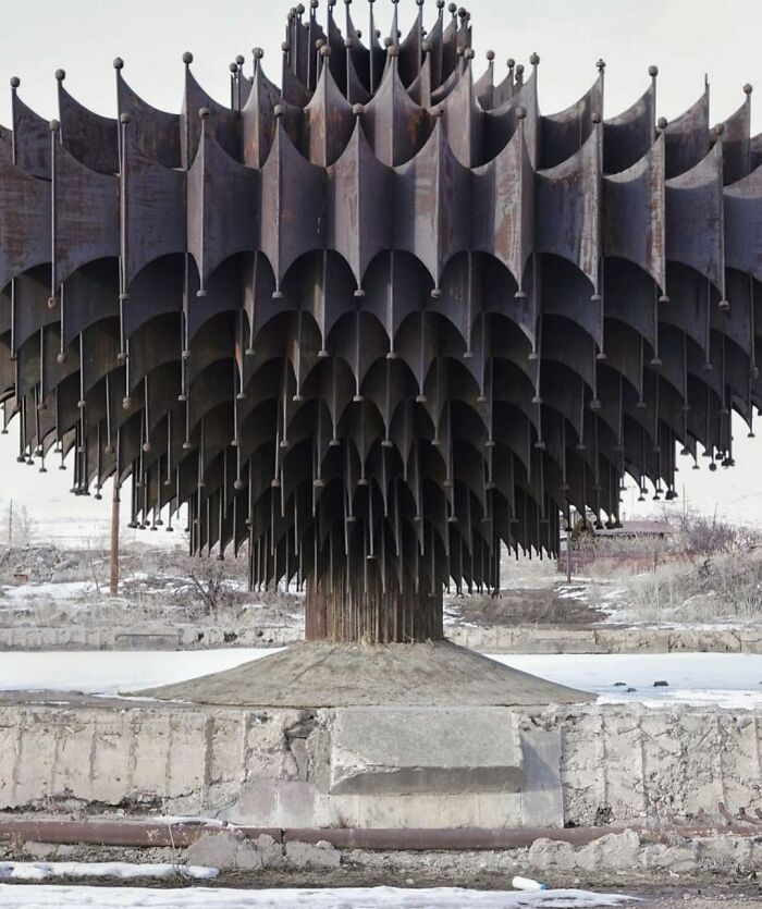 The Iron Fountain . . . Polytechnic University Of Gyumri