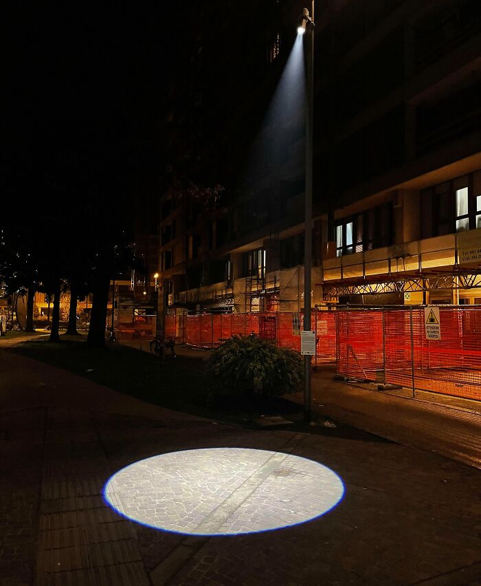 This Randomly Illuminated Patch Of Street