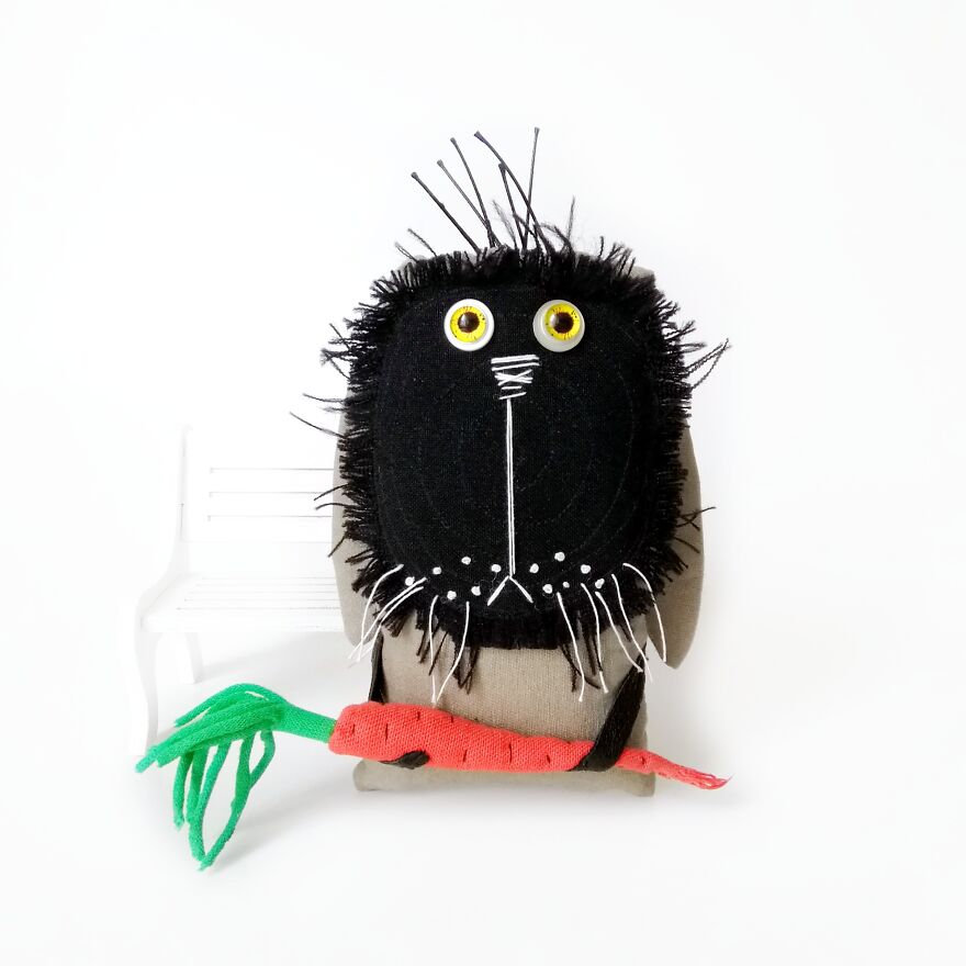 My Bunnies And Rabbits That I Made From Different Fabrics (36 Pics)