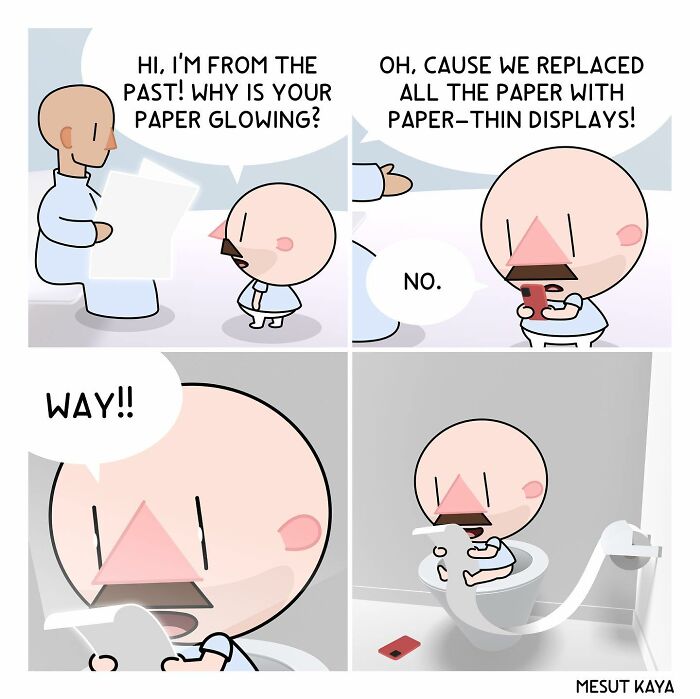 Artist’s 40 New Dark Humor Comics With Unusual Endings