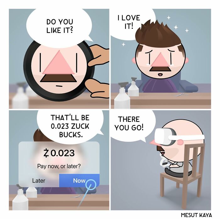 Artist’s 40 New Dark Humor Comics With Unusual Endings