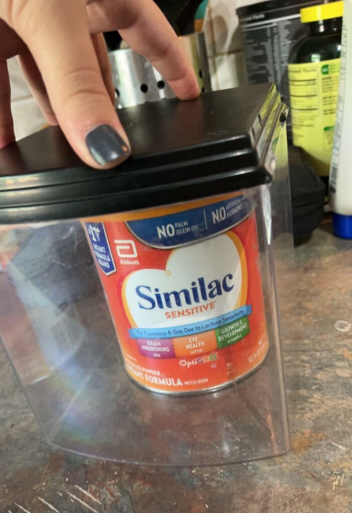 Recogí mi pedido de Walmart y dejaron la fórmula que compré en su caja de seguridad