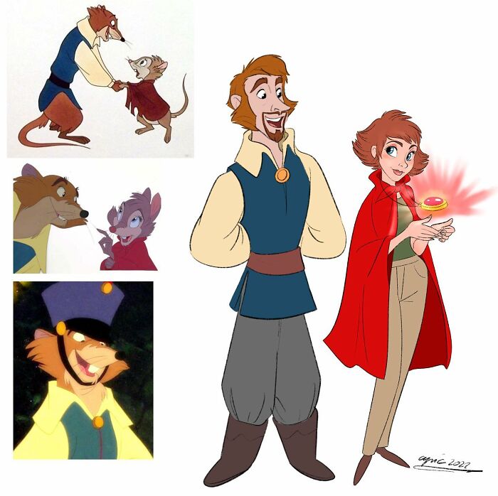 Justin la rata y la Sra. Brisby