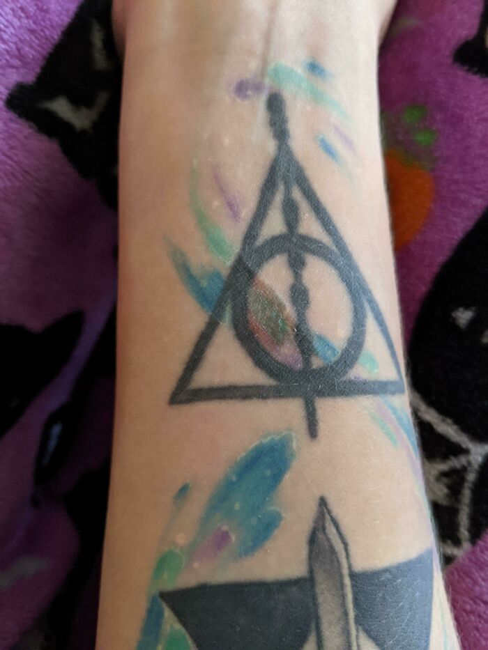 The Way I Burned Myself (Accidentally) Aligns Perfectly With My Tattoo