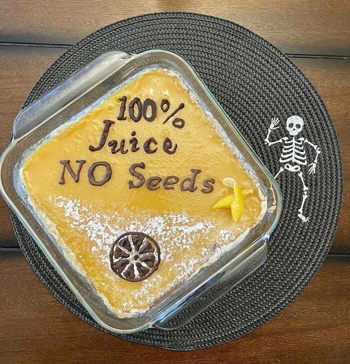 Lemon Bars To Celebrate A Vasectomy