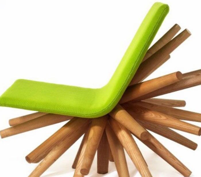 Would Not Sit In This Cause Im Scared If I Lean Back To Much Its Gonna Start Rolling But It Looks Cool