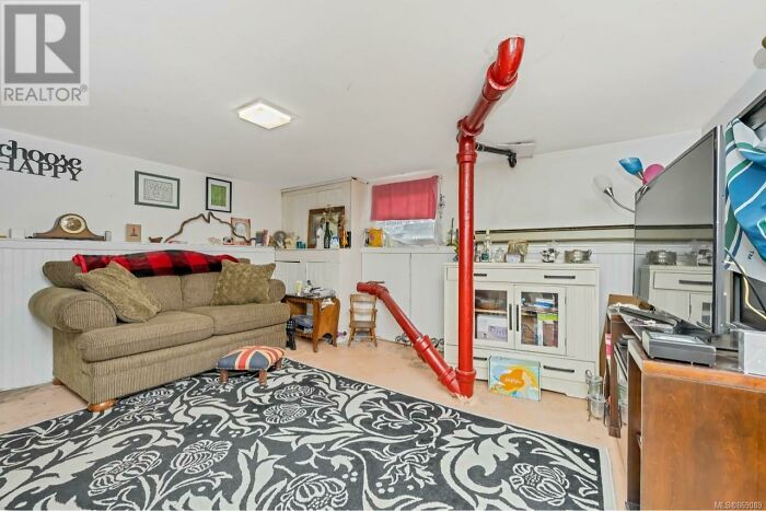 Living Room Plumbing Feature