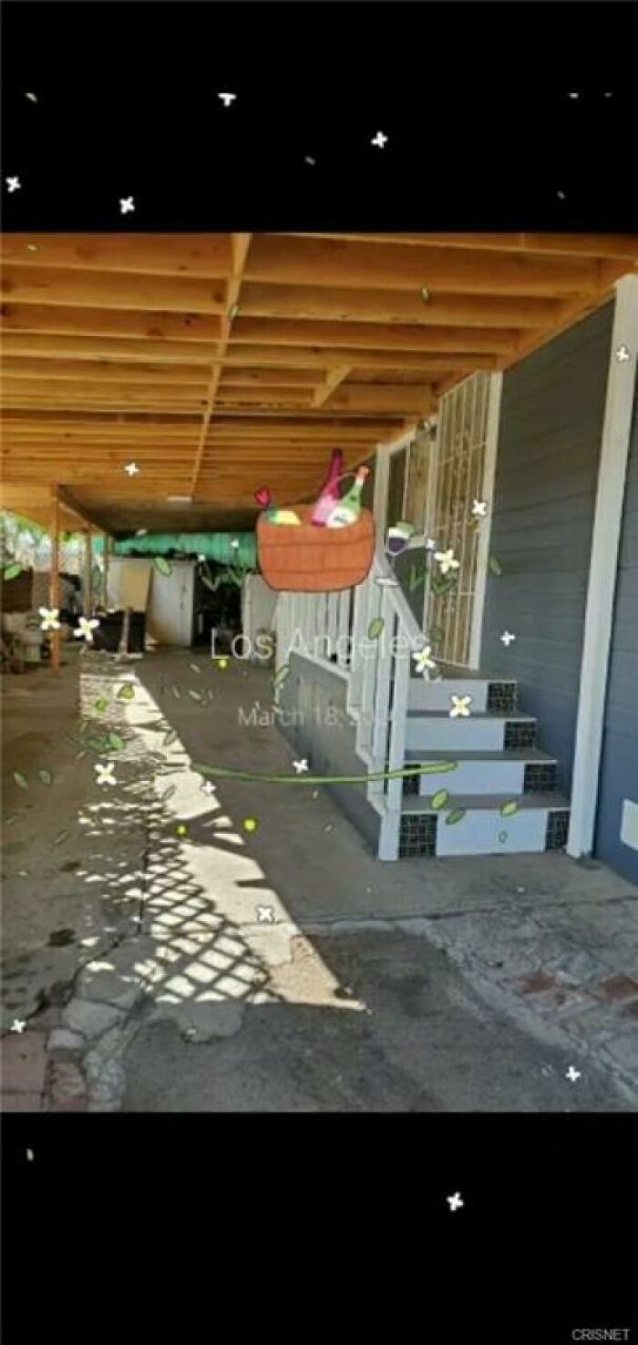 Well, The Carport's A Disaster. Best Use The Instagram Filter