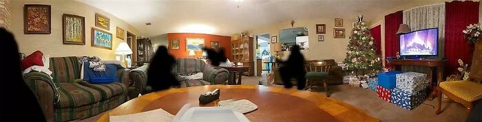 Just People-Shaped Voids!