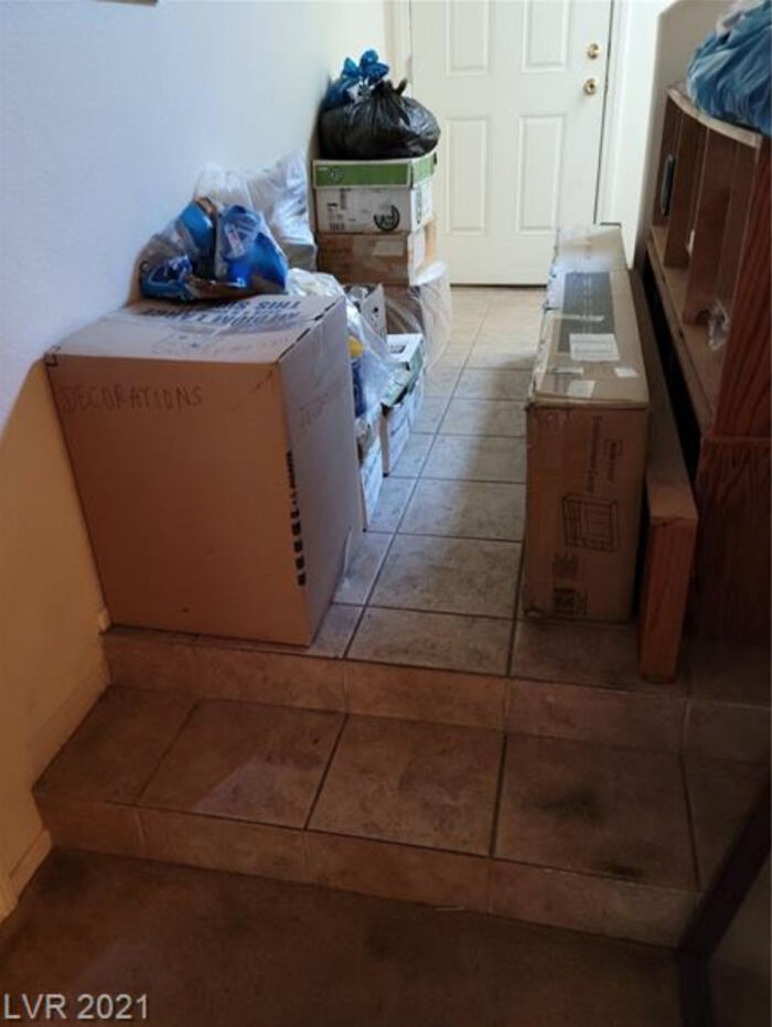 Look How Much Junk You Can Fit In The Entryway