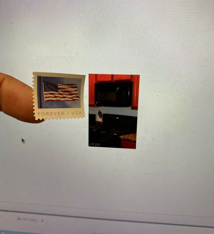 Postage Stamp For Scale…