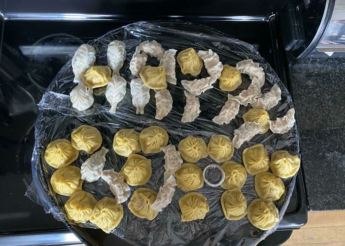 I’ve Never Been A Cake Person, So Yesterday My Partner Surprised Me With Birthday Dumplings