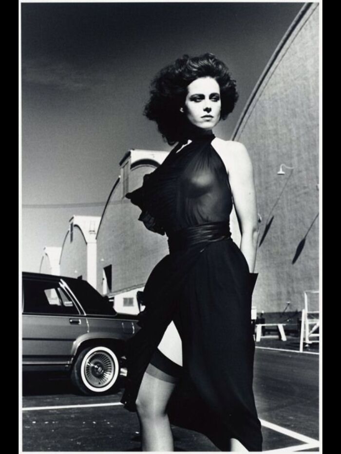 Sigourney Weaver In A 1980's Photoshoot. What An Elegant Human Being