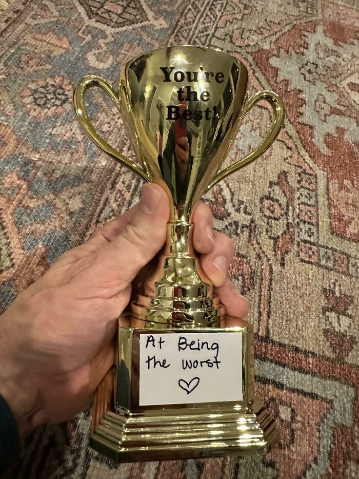 For My Birthday My Kids Gave Me An Award!