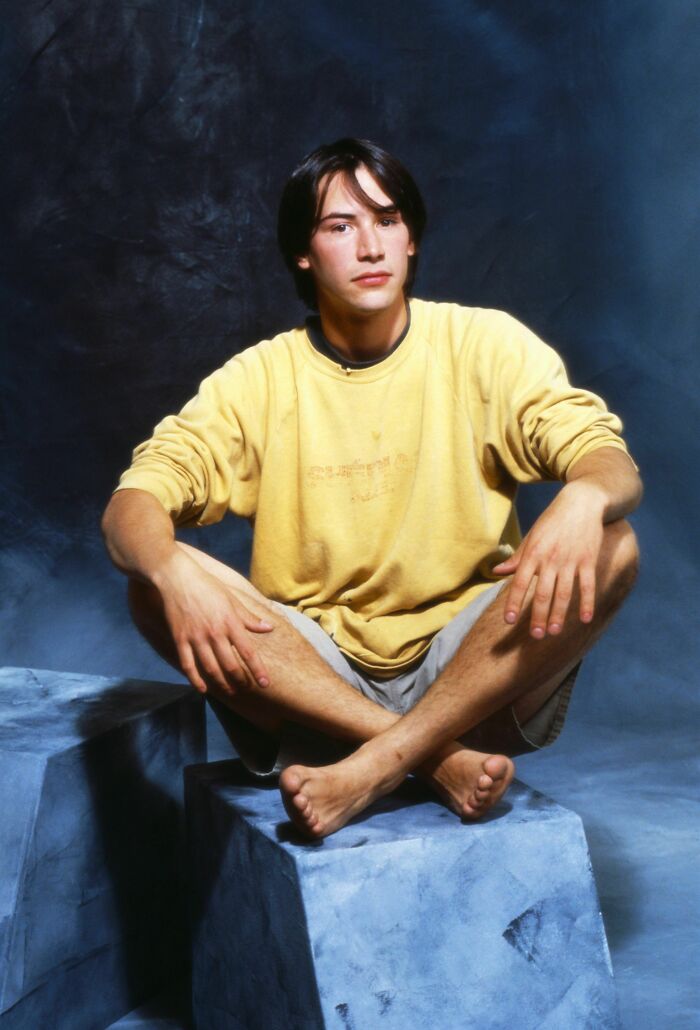 Keanu Reeves Photoshoot Circa 1985