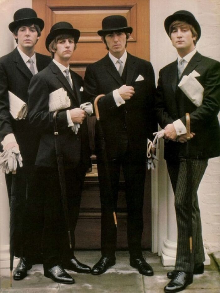 The Beatles In A Photoshoot For The “Saturday Evening Post” (1964)