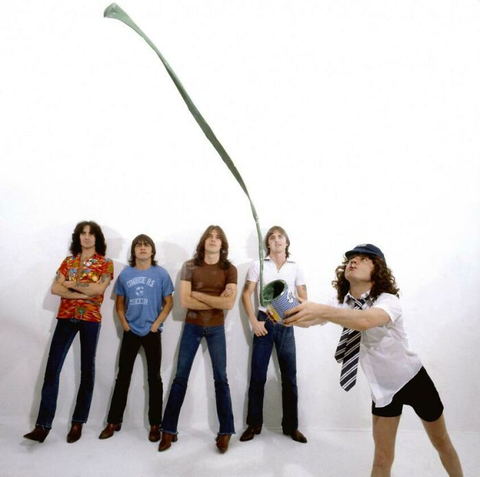 Ac-Dc Highway To Hell Photoshoot In 1979