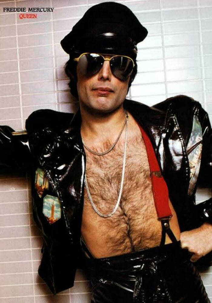 Freddie Mercury At A Photoshoot, 1979