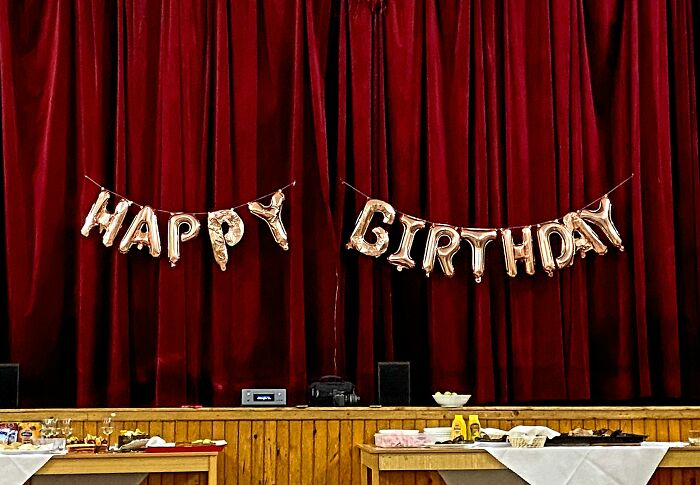 Went To A Birthday Party. The "B" Balloon Lost Air And Rest Is Self-Explanatory. Haven't Laughed So Much In Ages