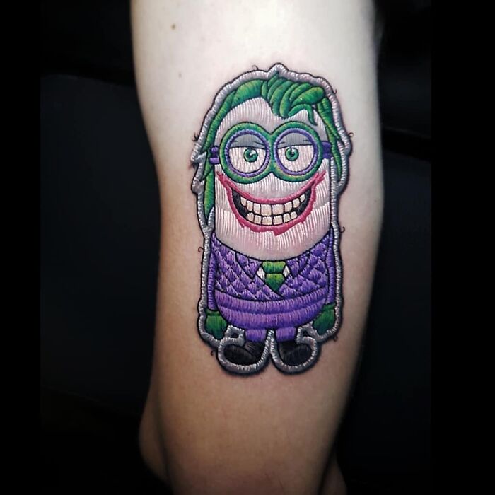 Tattoo by Eduardo Lozano featuring a unique design with vibrant colors, showcasing his innovative approach to tattooing.