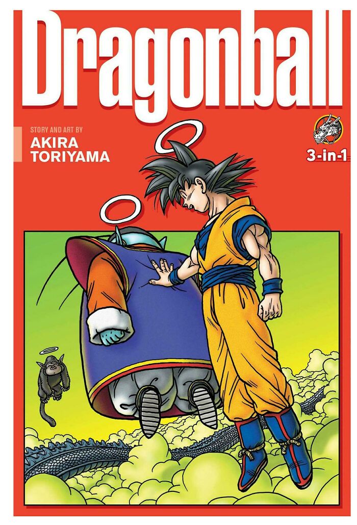 Manga cover for "Dragon Ball"