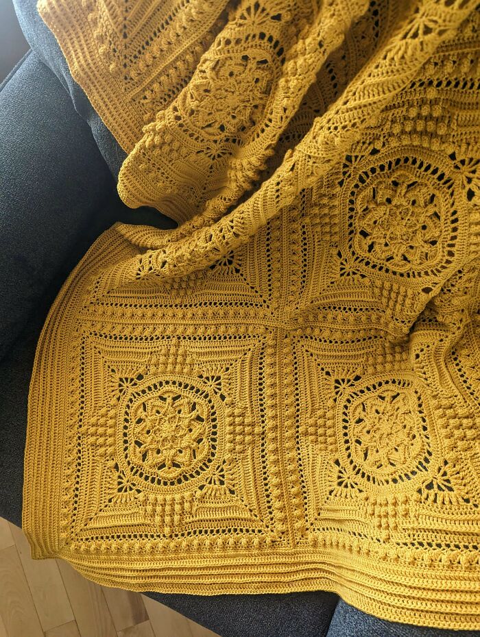 Call Me Crazy, But I Love Making Blankets With Sock Yarn