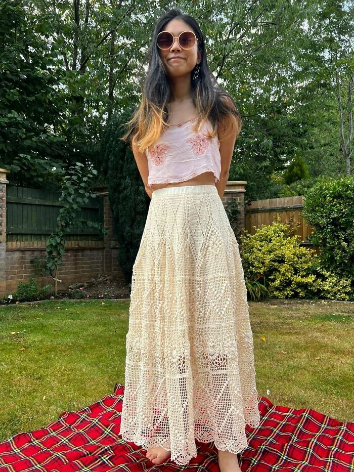 So Excited To Be Finished With This Skirt!