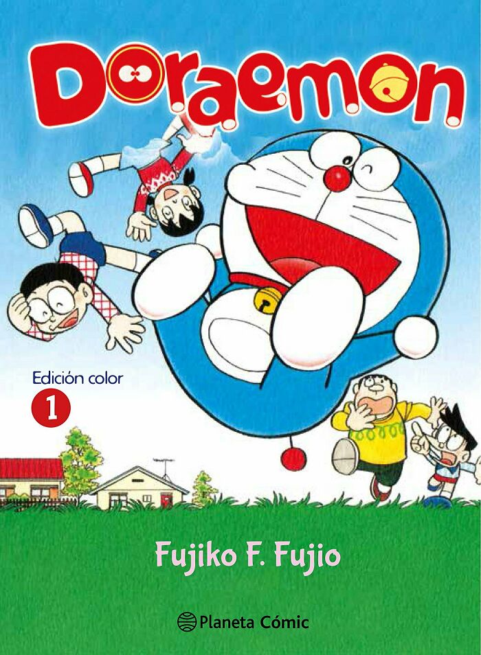 Manga cover for "Doraemon"