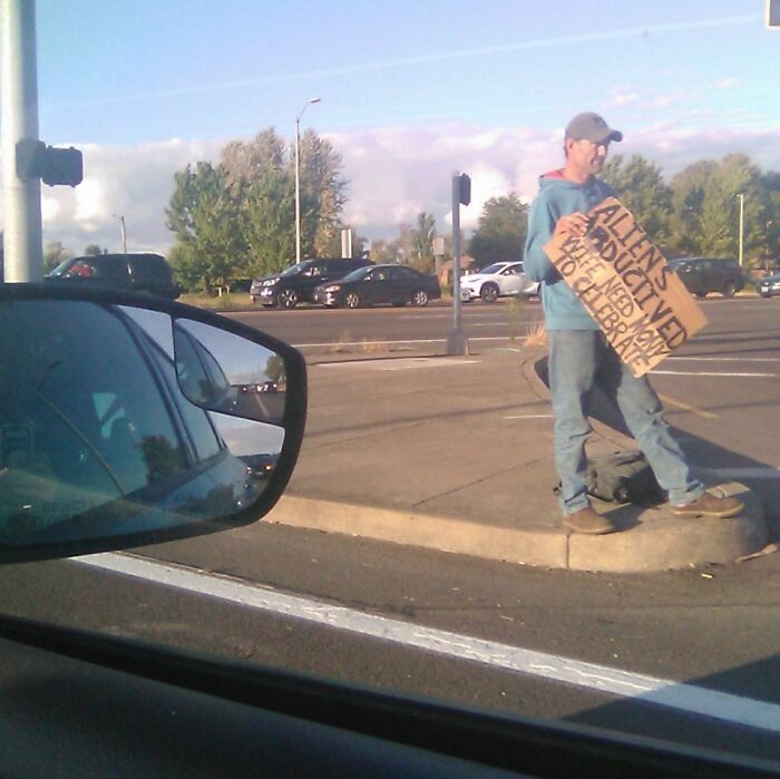 Taken Last Year In Salem, Oregon. Aliens Abducted Wife. Need Money To Celebrate