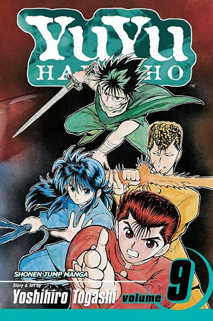 Manga cover for "YuYu Hakusho"