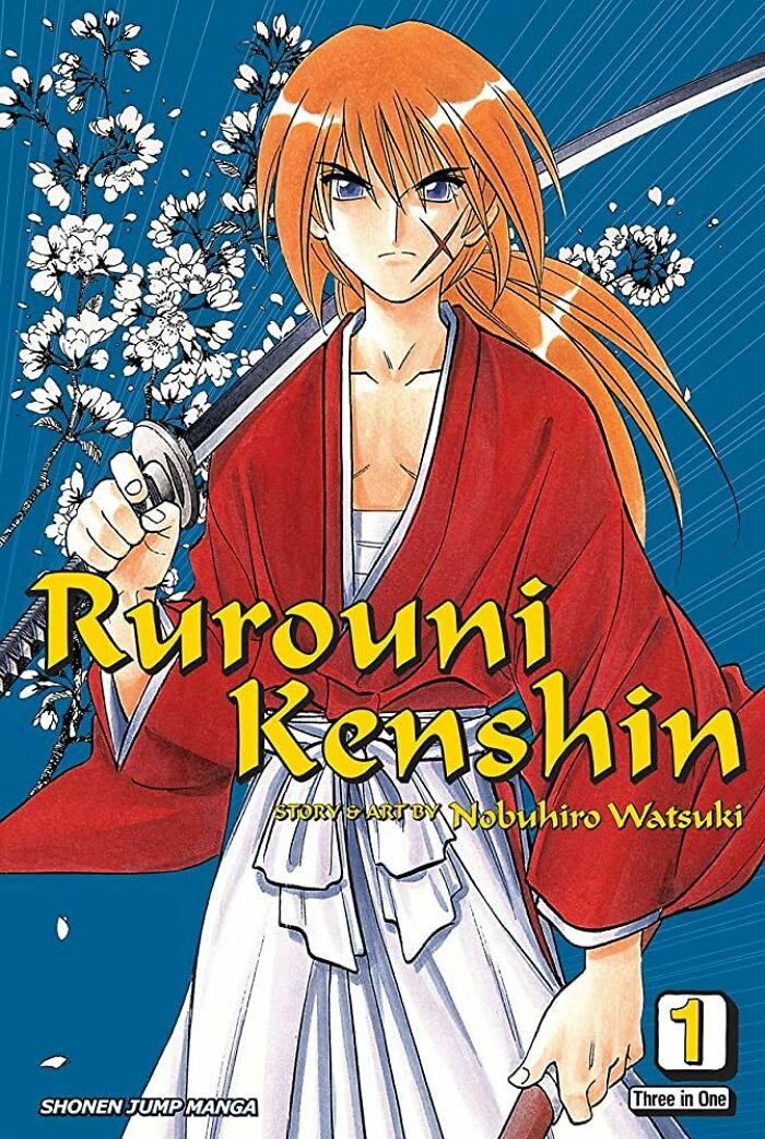 Manga cover for "Rurouni Kenshin"