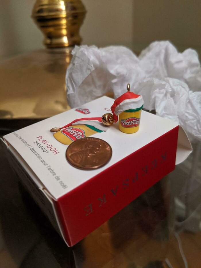 I Should Have Just Hung A Real Play-Doh Container. Penny For Scale