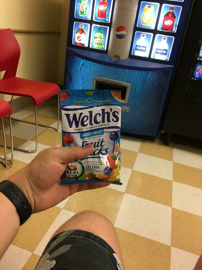 The Actual Gummies Start Where My Thumb Is