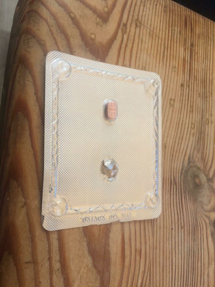 When It Takes A Large Box To Fit Two Tiny Pills