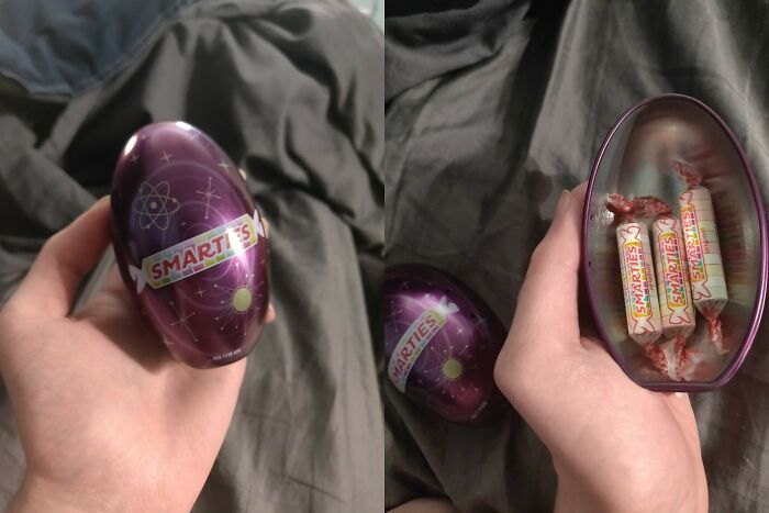 This Giant Smarties Egg Has A Total Of 30 Smarties