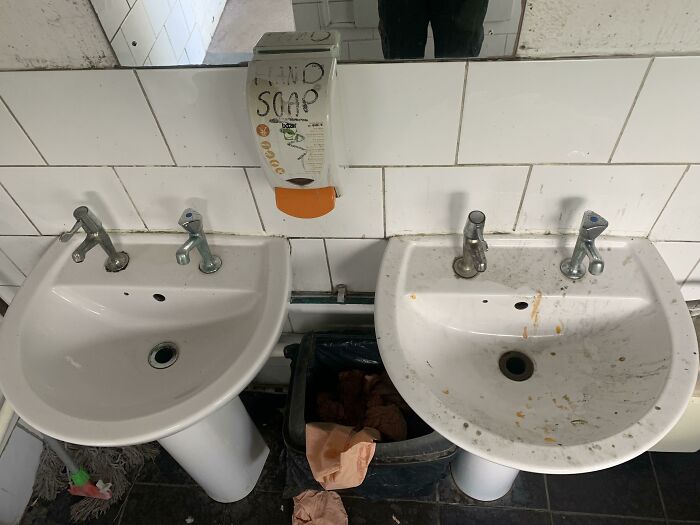 The Way My Colleague Leaves The Sink Every Time