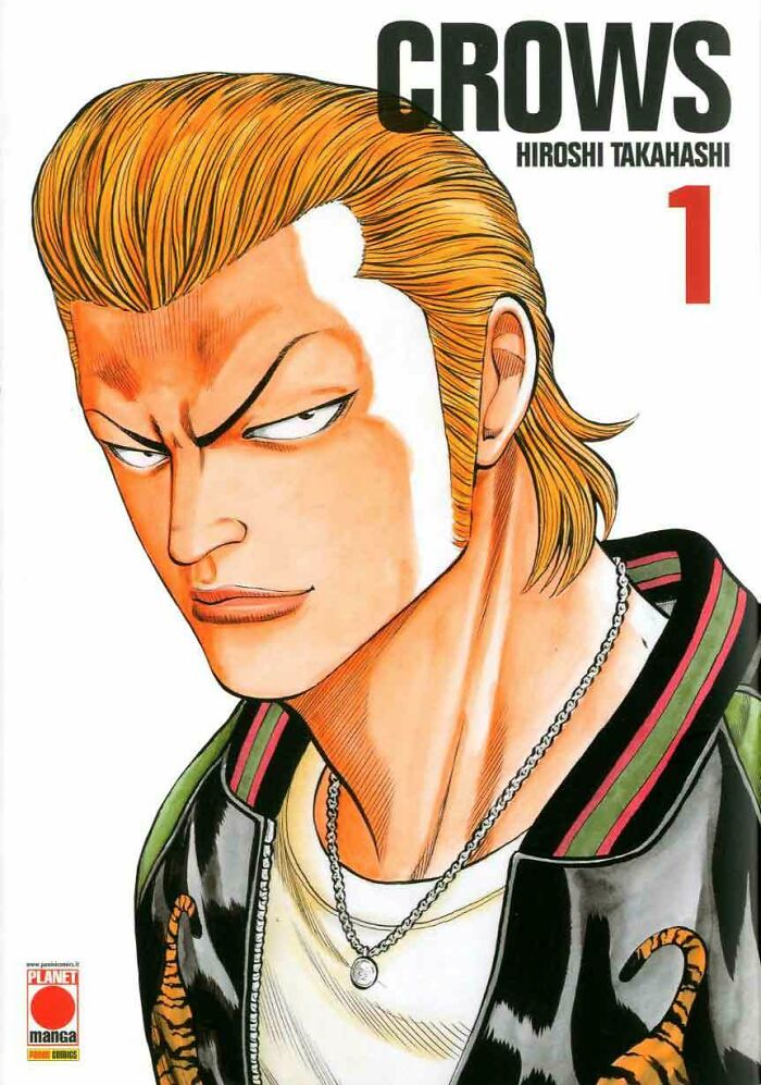 Manga cover for "Crows"