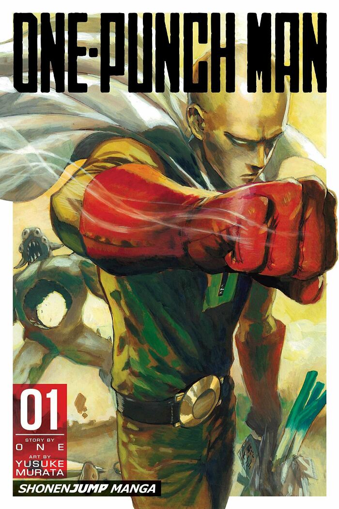 Manga cover for "One-Punch Man"