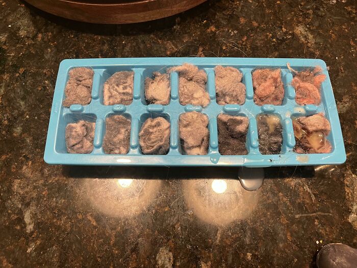 When I Came Home For Xmas My Mom Was Making Fire-Starters Out Of Dryer Lint & Old Candles She’d Melted Down